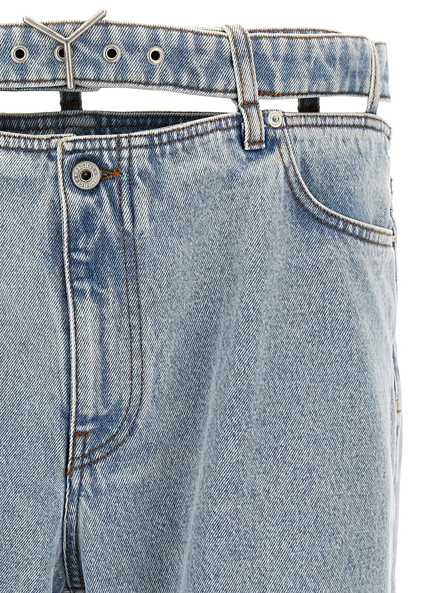 'Evergreen Y Belt' jeans Jeans