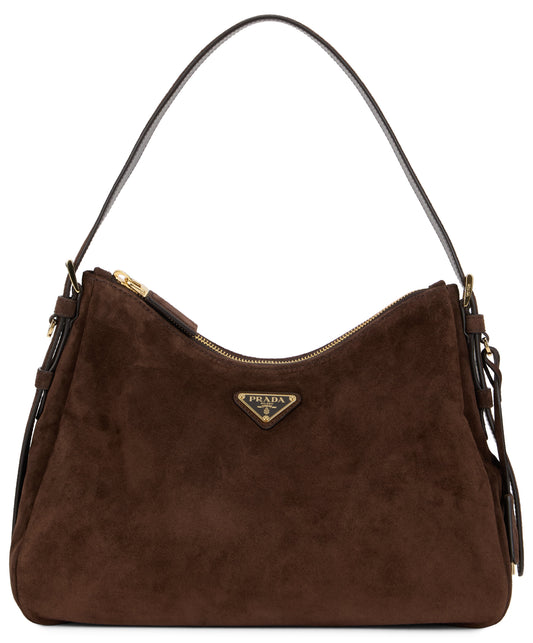 Shoulder bag in suede leather BAGS