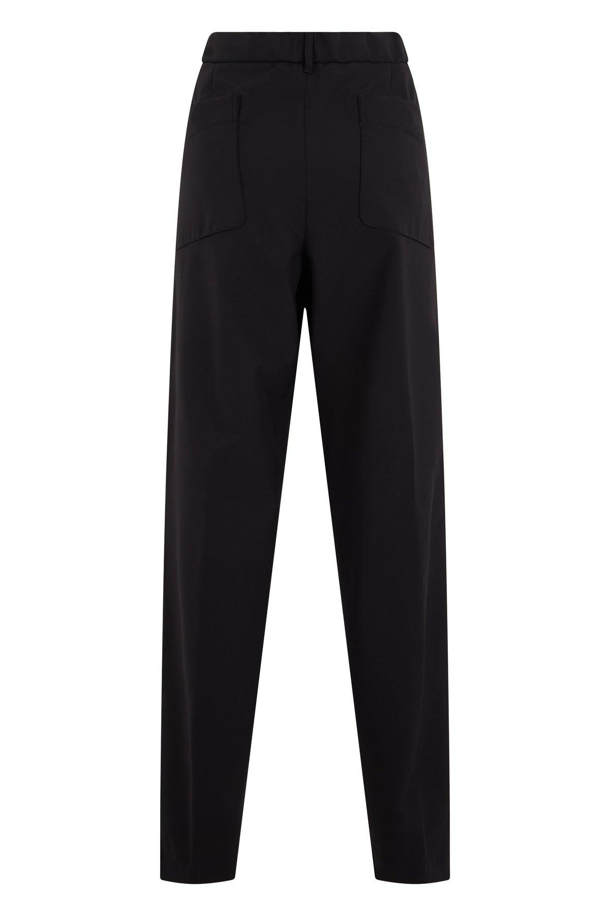 High-waisted trousers in technical fabric RTW