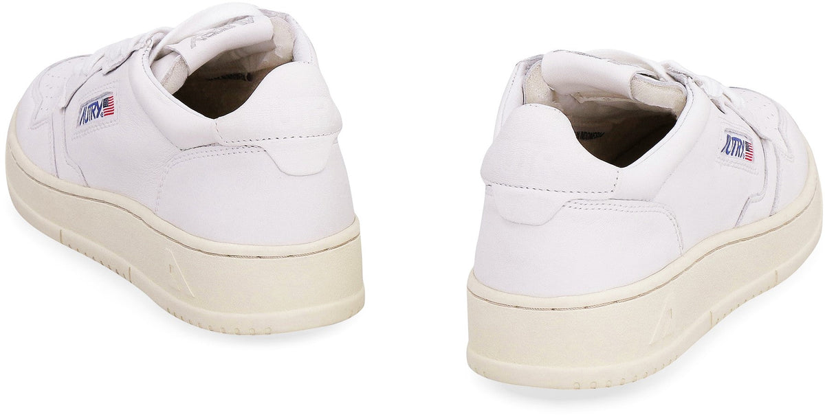 Autry Medalist leather low-top sneakers