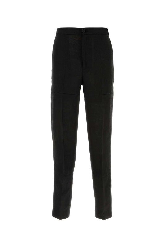 HOOK&EYE PANTS LINEN PANTS