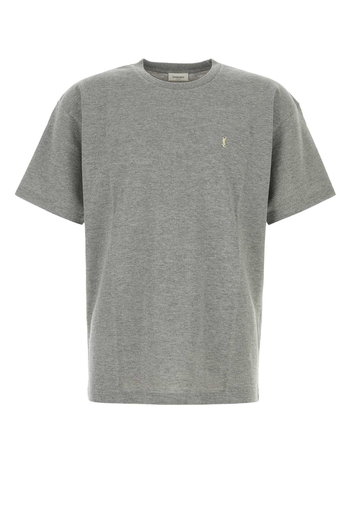 Saint Laurent T-shirt large bord c
