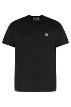Stone Island Crew neck t-shirt in cotton jersey