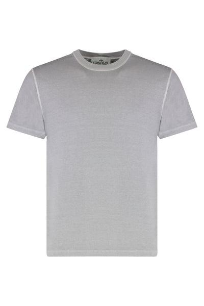 Stone Island Logo cotton t-shirt