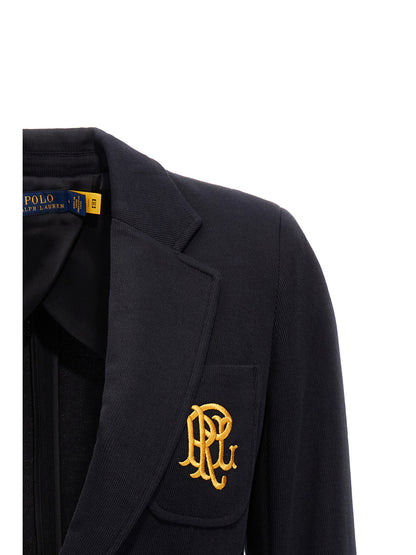 'Crest logo' blazer Blazer, suits