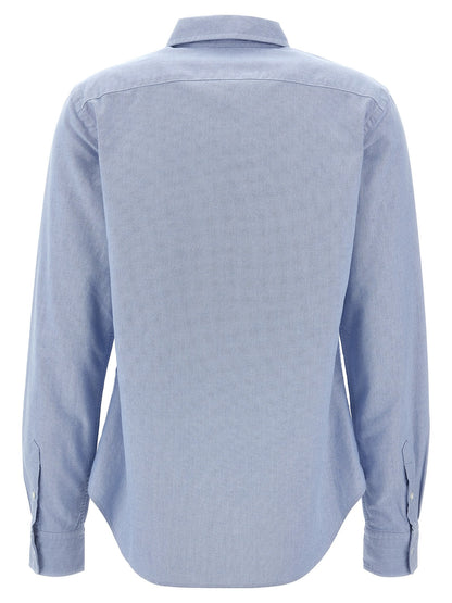 Logo embroidery shirt Shirt, blouse