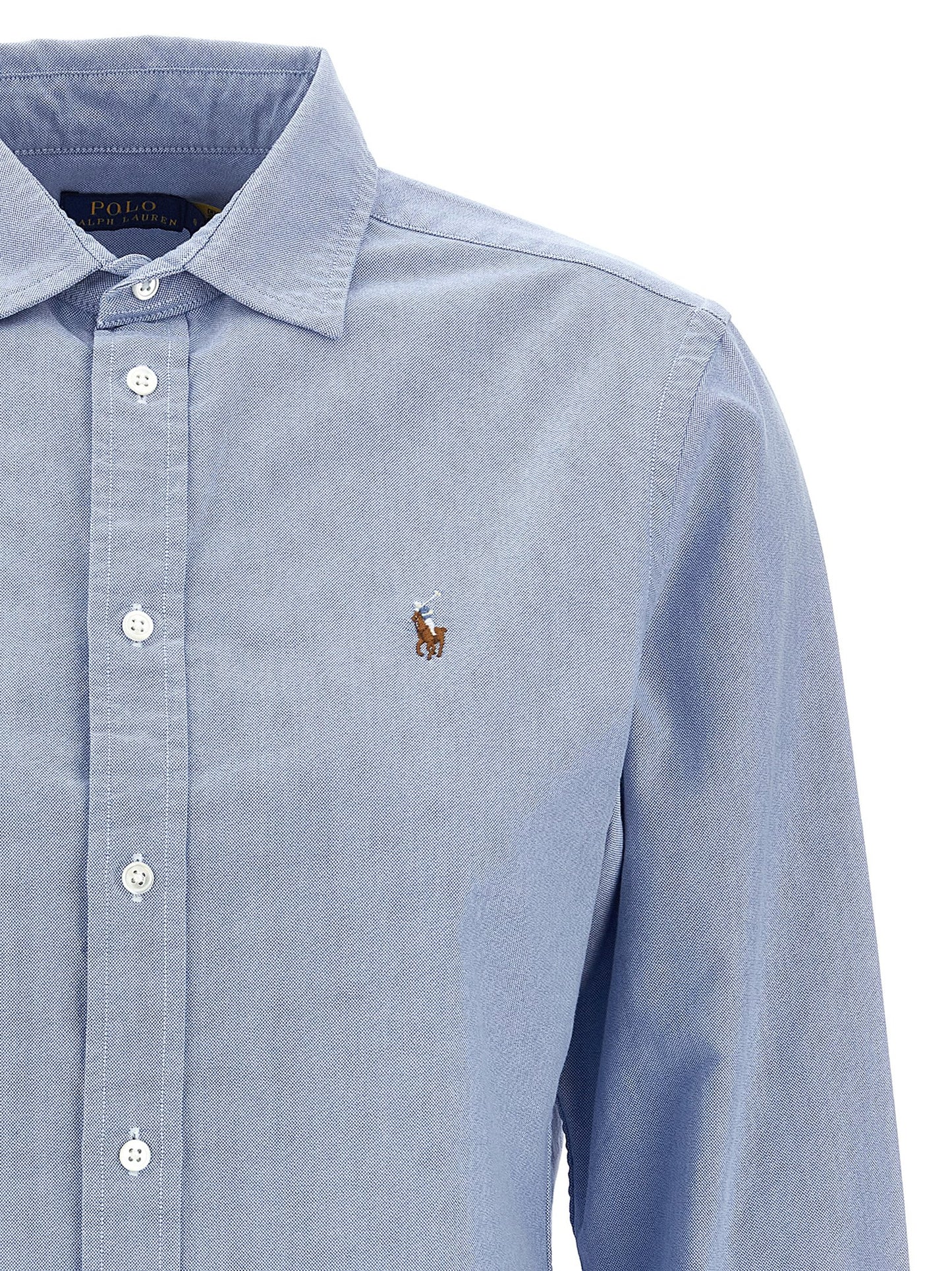 Logo embroidery shirt Shirt, blouse