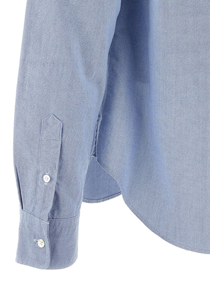 Logo embroidery shirt Shirt, blouse