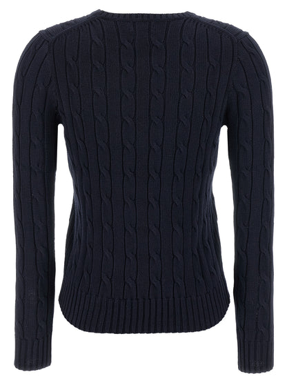 Braided cotton sweater Sweater, cardigans