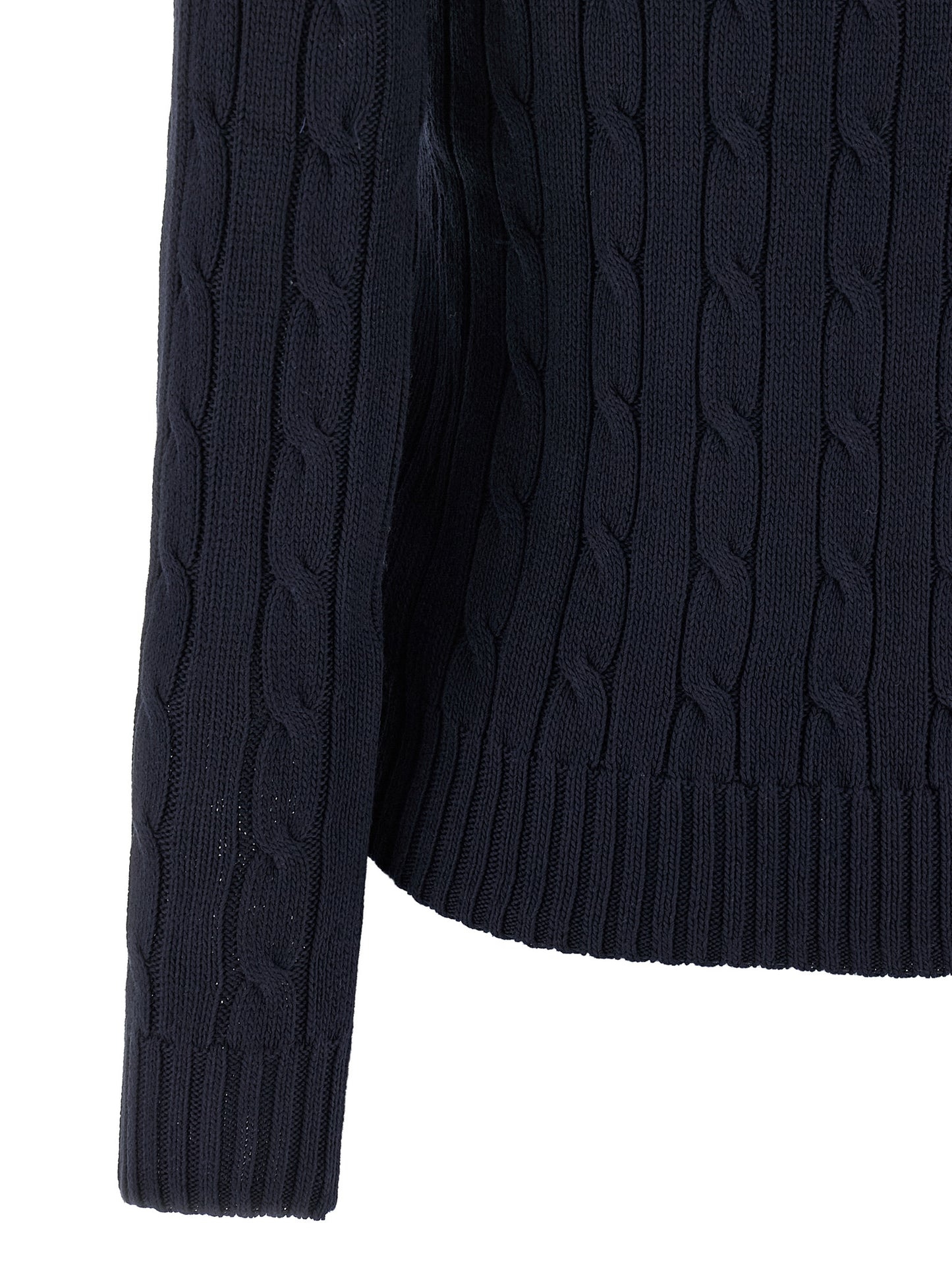 Braided cotton sweater Sweater, cardigans