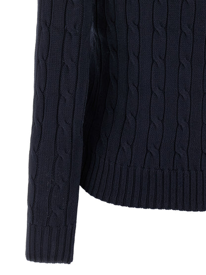 Braided cotton sweater Sweater, cardigans