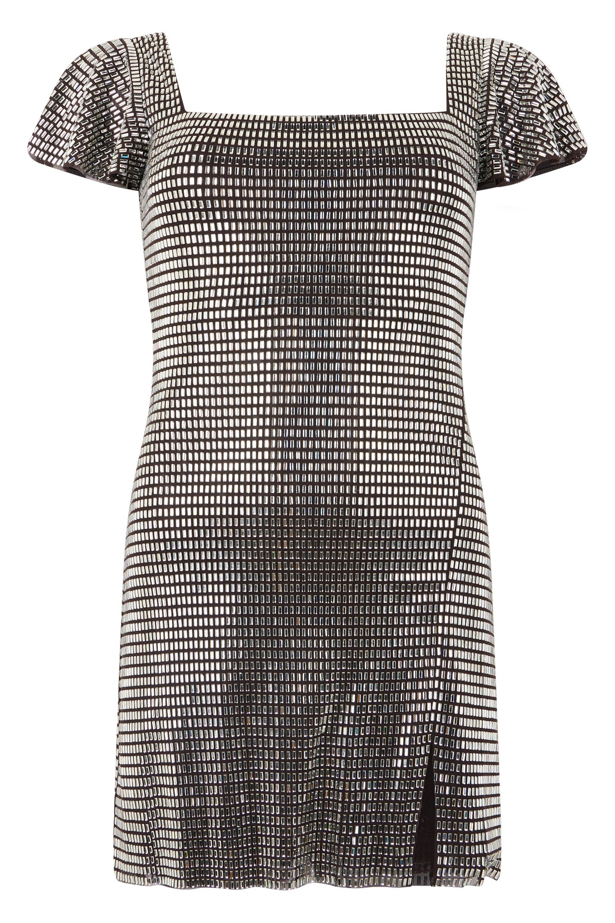 Short tulle dress with rhinestones RTW