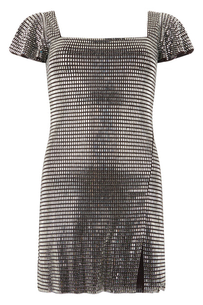 Short tulle dress with rhinestones RTW