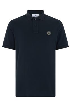 Stone Island Piqué Cotton Organic Polo