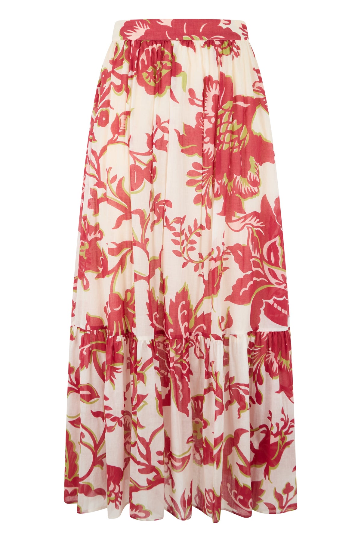 Flared Skirt with Floral Print RTW