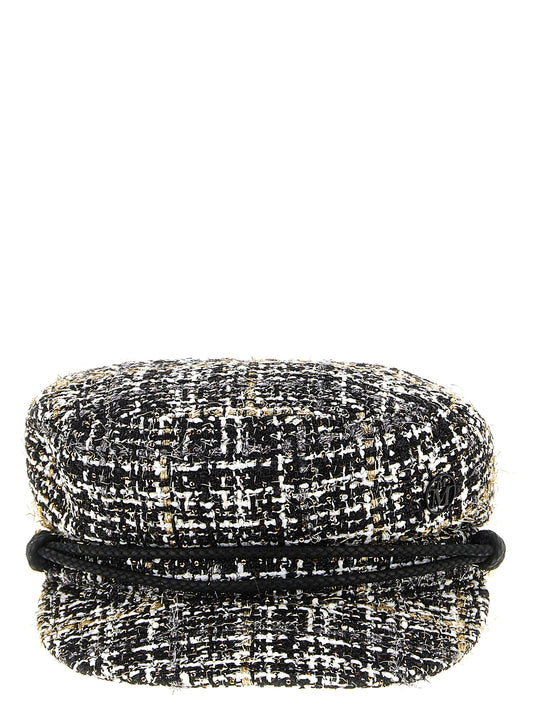 'Stage Shiny Tweed' hat Hats