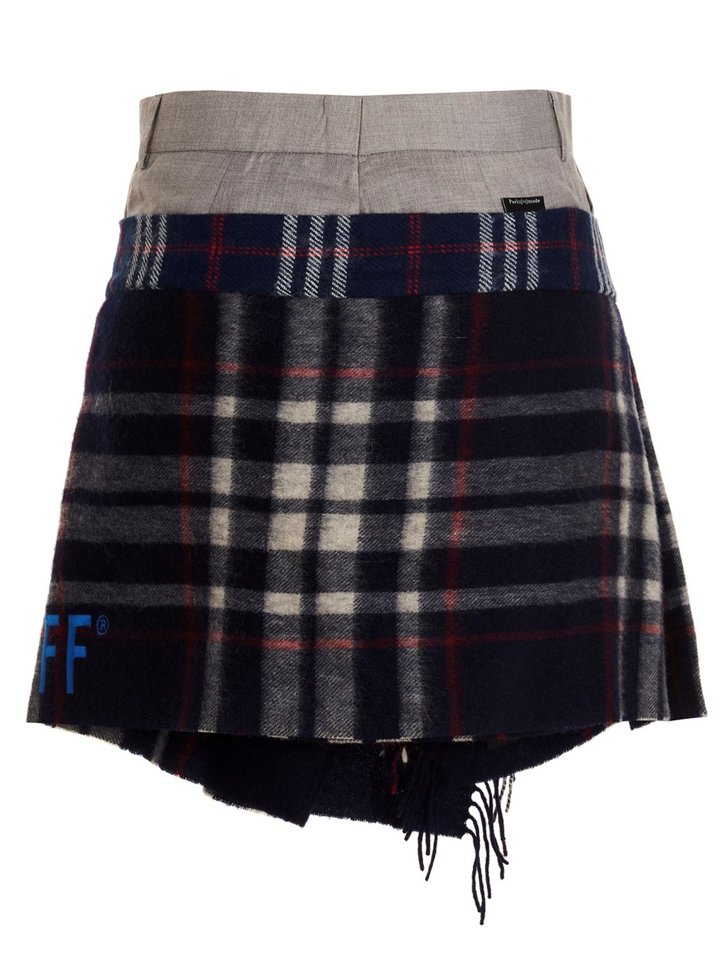 'Check Scarf Reworked' skirt Skirts