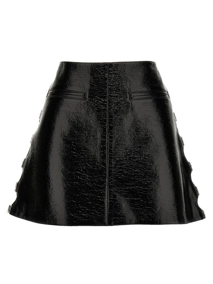 Vinyl miniskirt Skirts