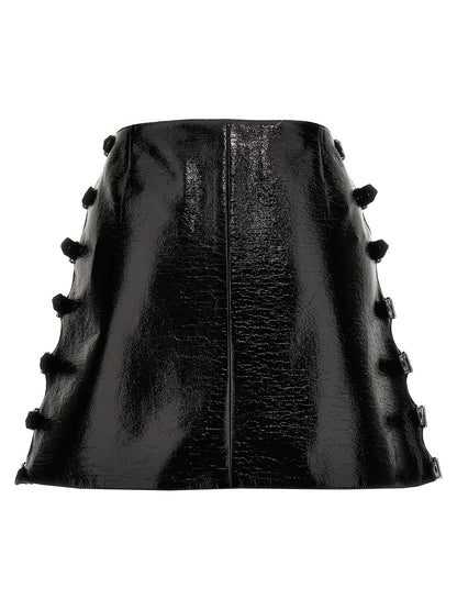 Vinyl miniskirt Skirts
