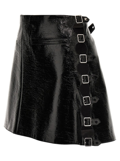 Vinyl miniskirt Skirts