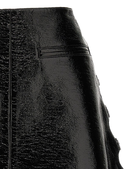 Vinyl miniskirt Skirts