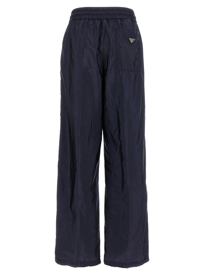 Re-Nylon and lace trousers Pants
