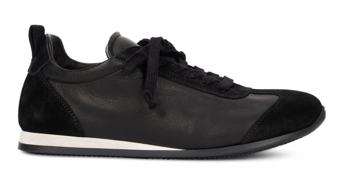 Sneakers in leather SHOES
