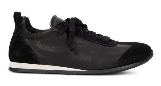Sneakers in leather SHOES