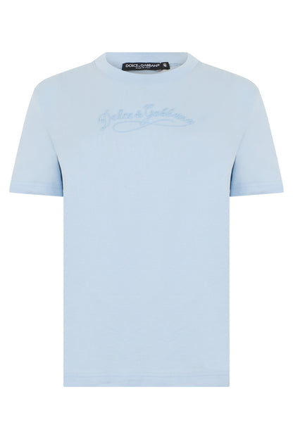 Cotton T-shirt with embroidery RTW