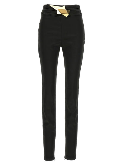 'High Wasted Star Stud' leggings Leggings
