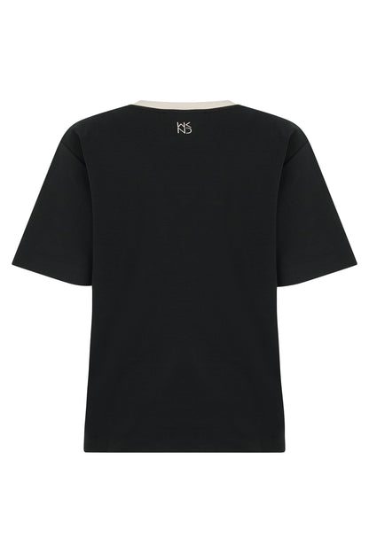 Crew neck T-shirt in cotton RTW