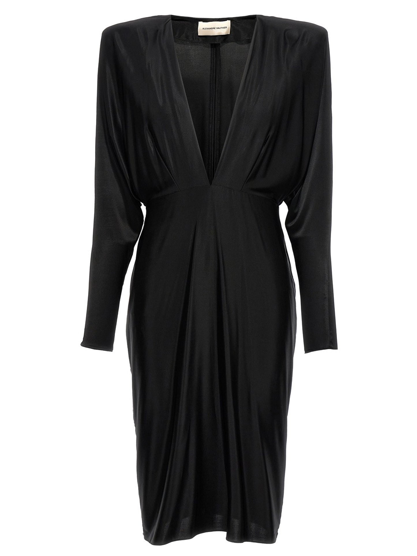 V-neck jersey dress Dresses
