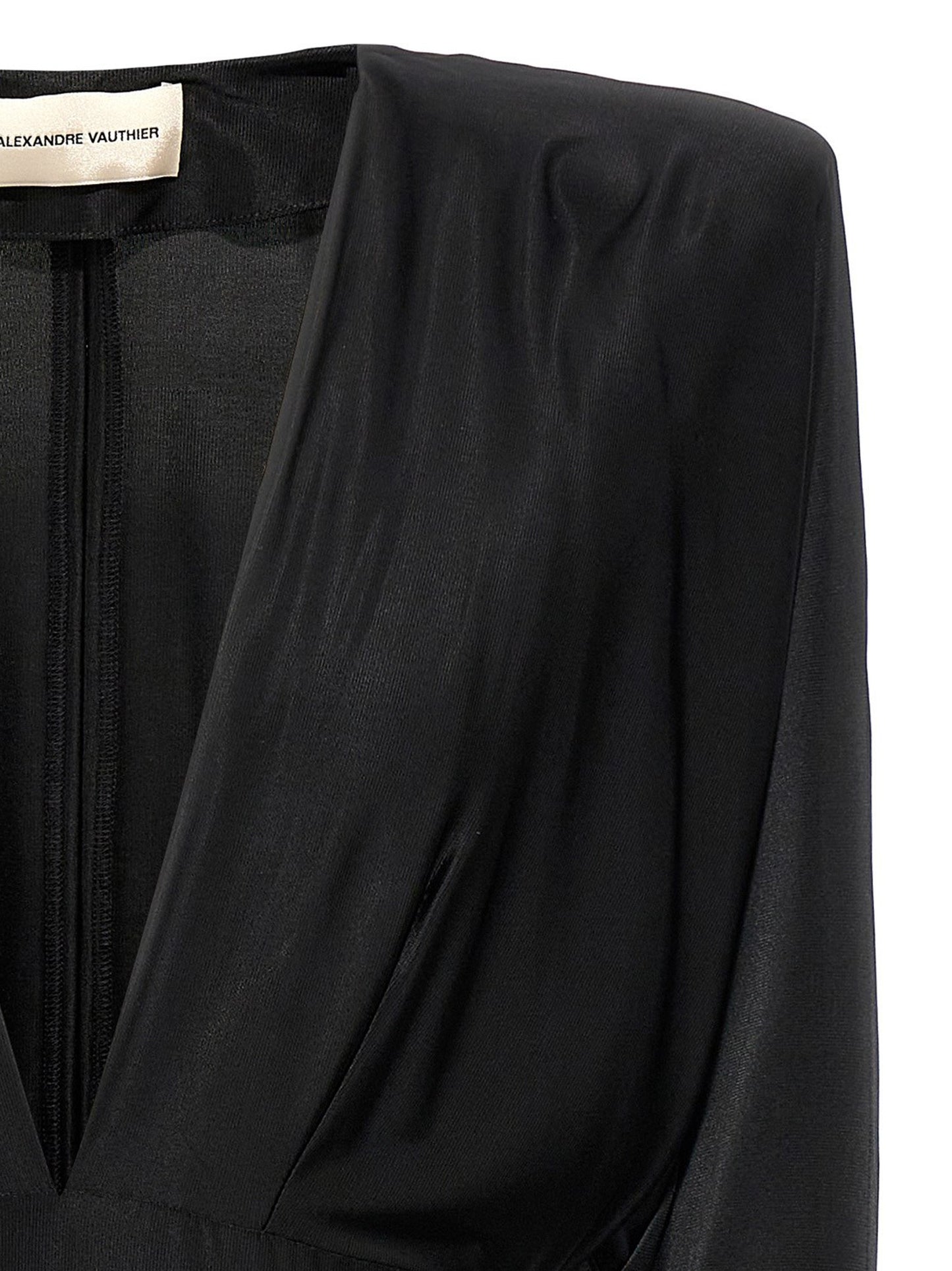 V-neck jersey dress Dresses