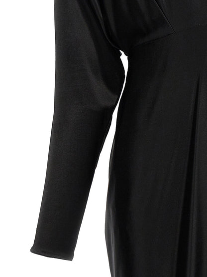 V-neck jersey dress Dresses