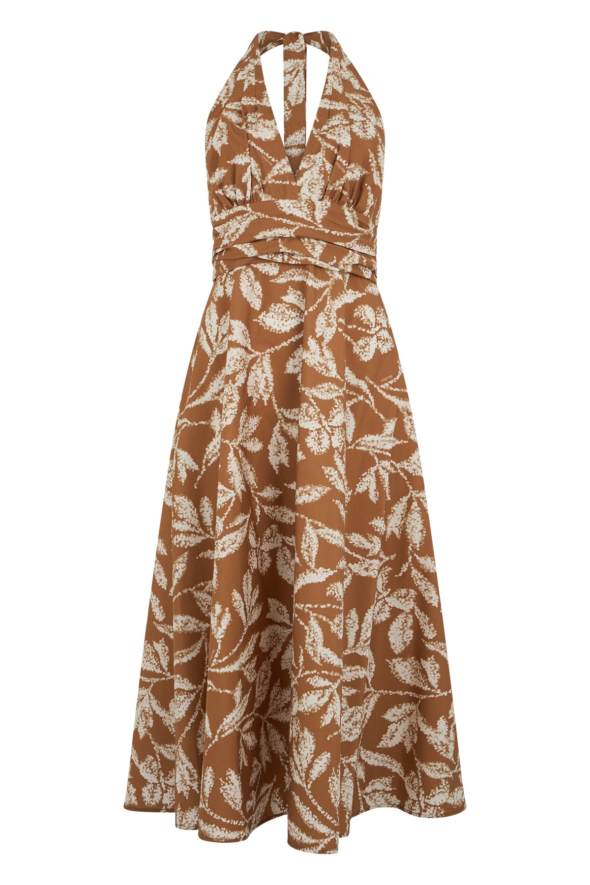 Midi dress in cotton with print RTW