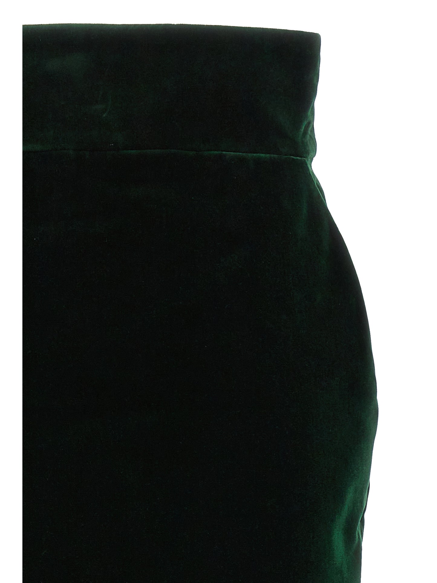 Velvet midi skirt Skirts