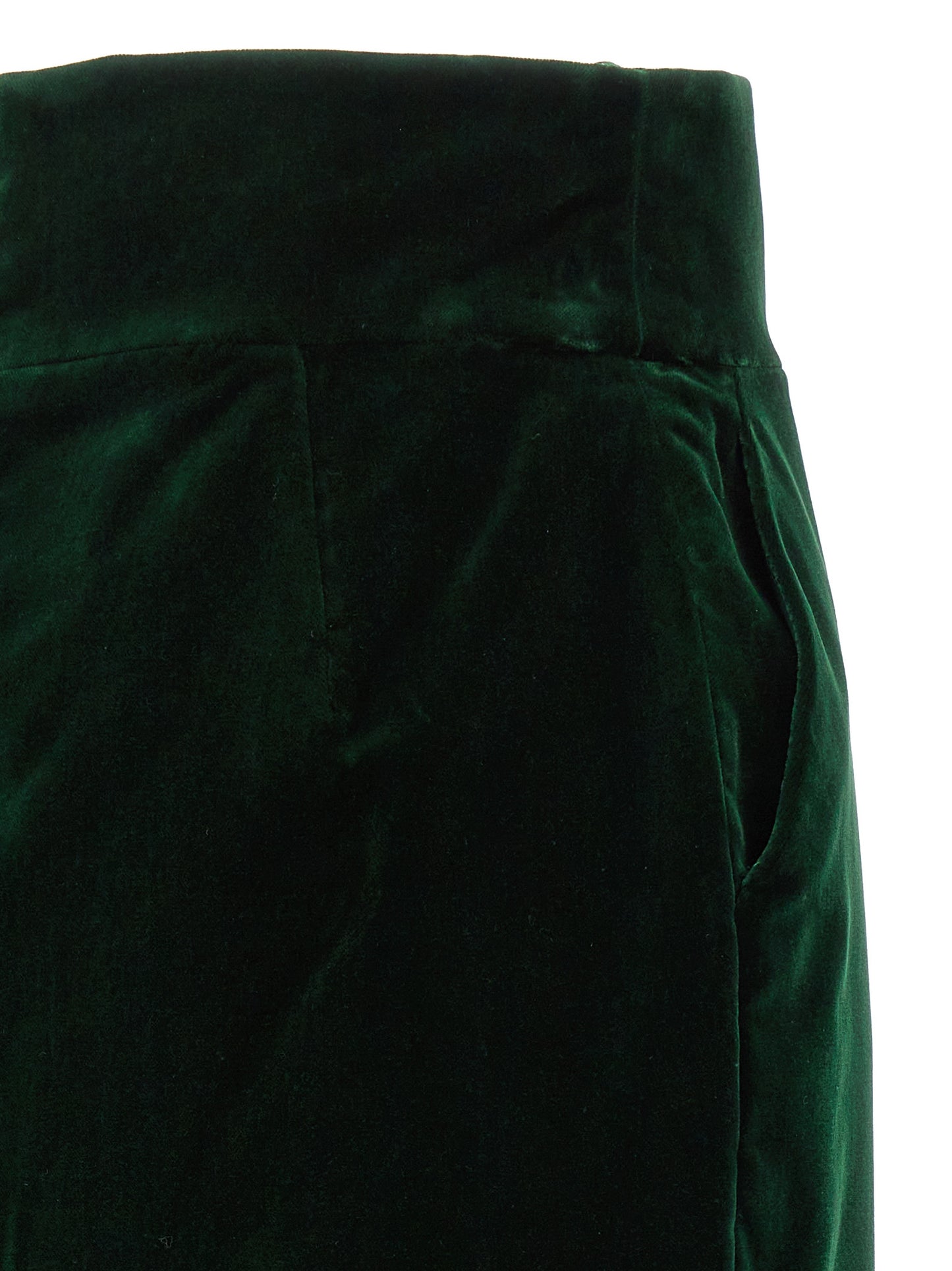 Velvet midi skirt Skirts