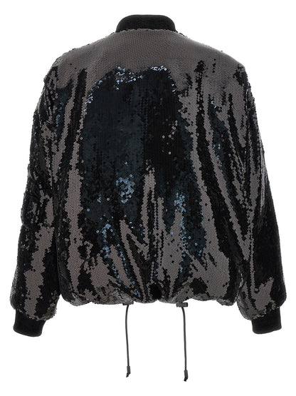 Sequin bomber jacket  Casual jackets, parka