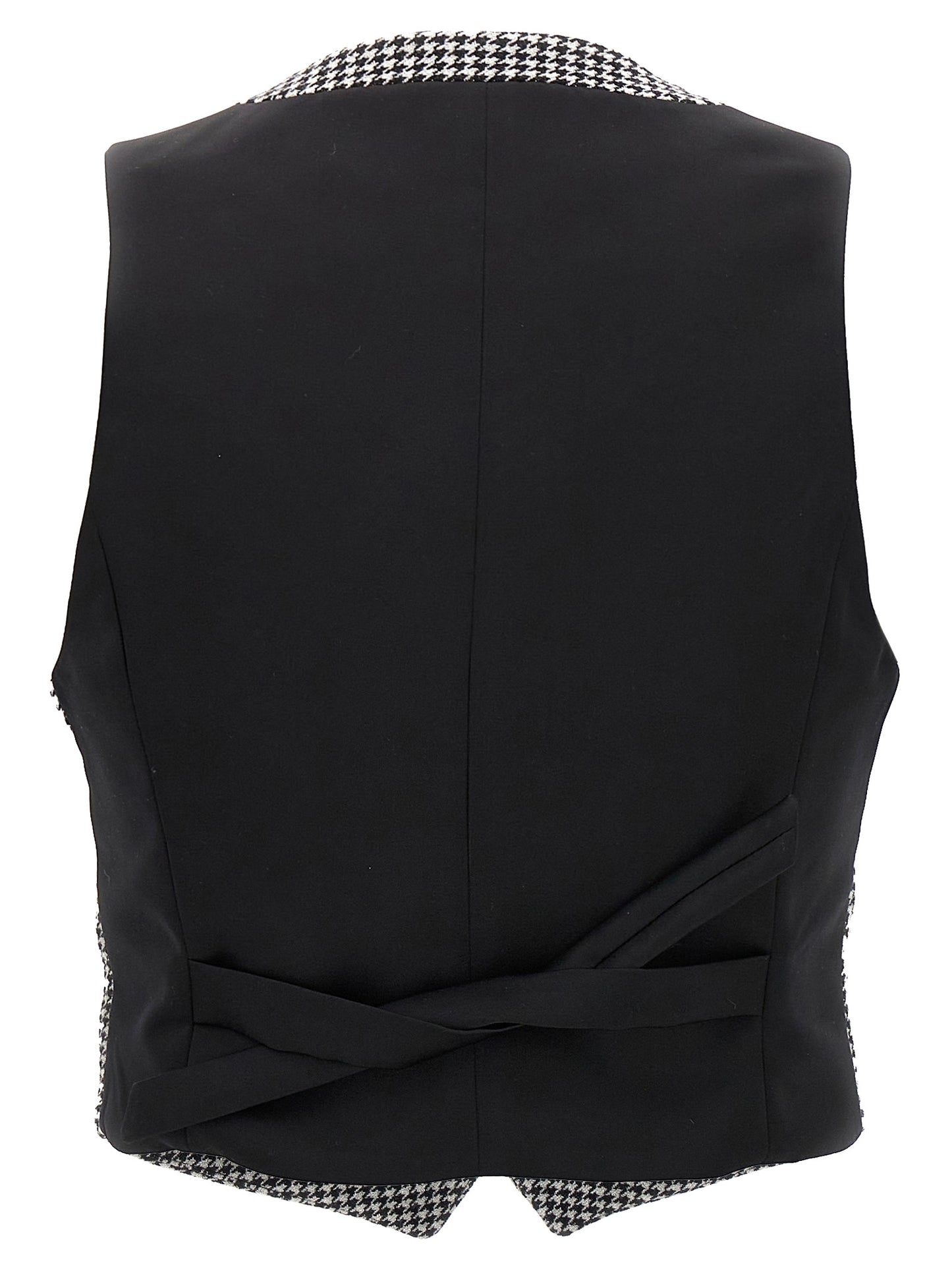 Houndstooth waistcoat Gilet