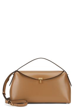 Totême T-Lock handbag in leather