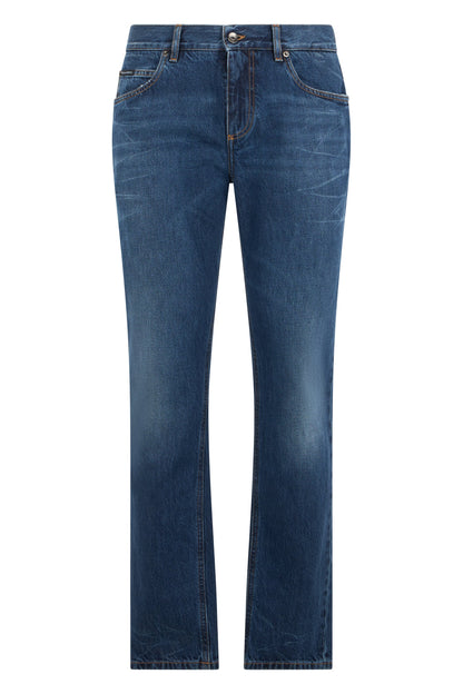 Straight jeans in cotton RTW