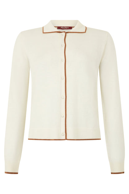 Max Mara Studio Cardigan in wool and silk