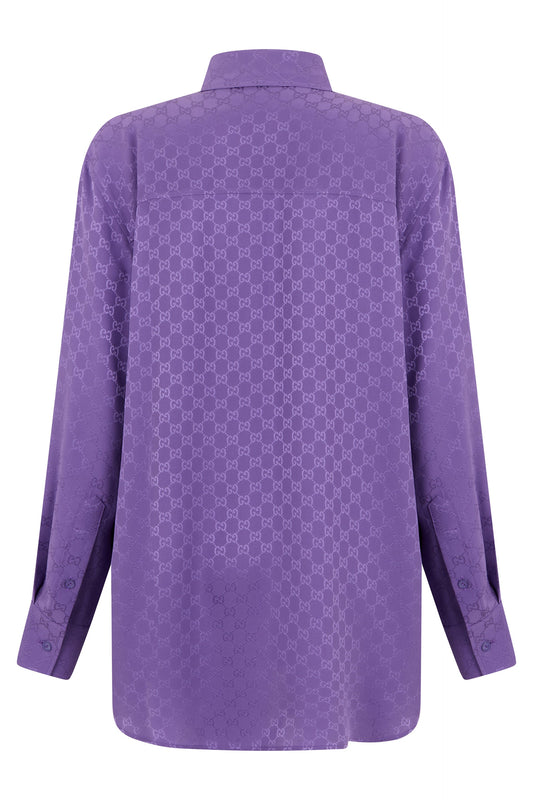 Silk monogram shirt RTW