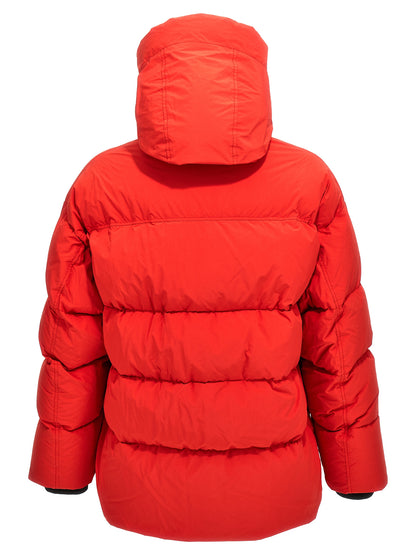 'Animal trim' down jacket Casual jackets, parka