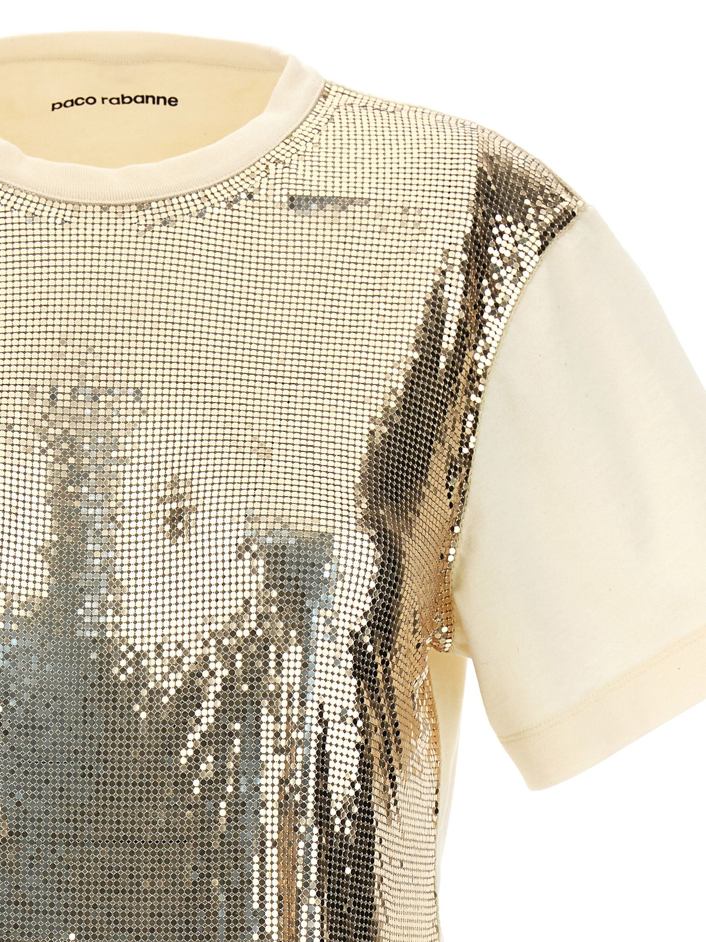 Metal sequin top Tops