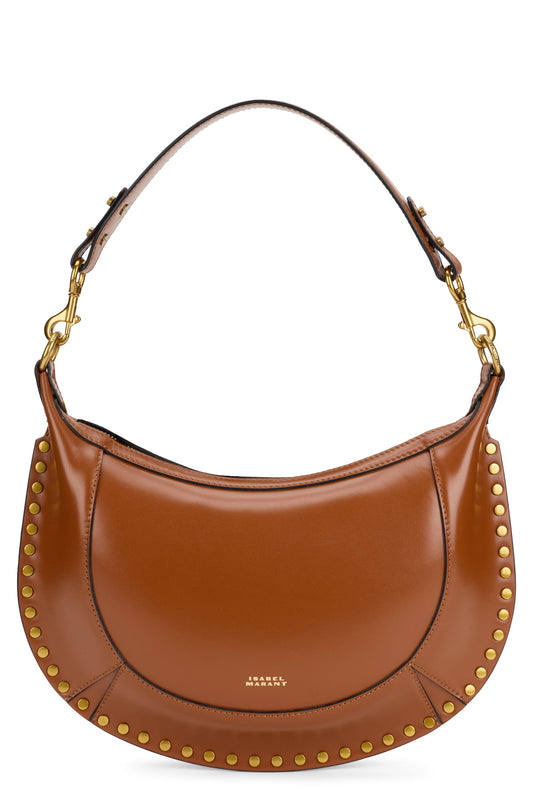 Isabel Marant Oskan Moon bag in brushed leather