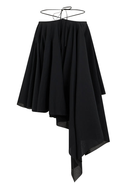 Short dress with ruffles in cotton blend RTW