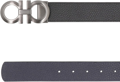 Gancini Reversible leather belt ACC