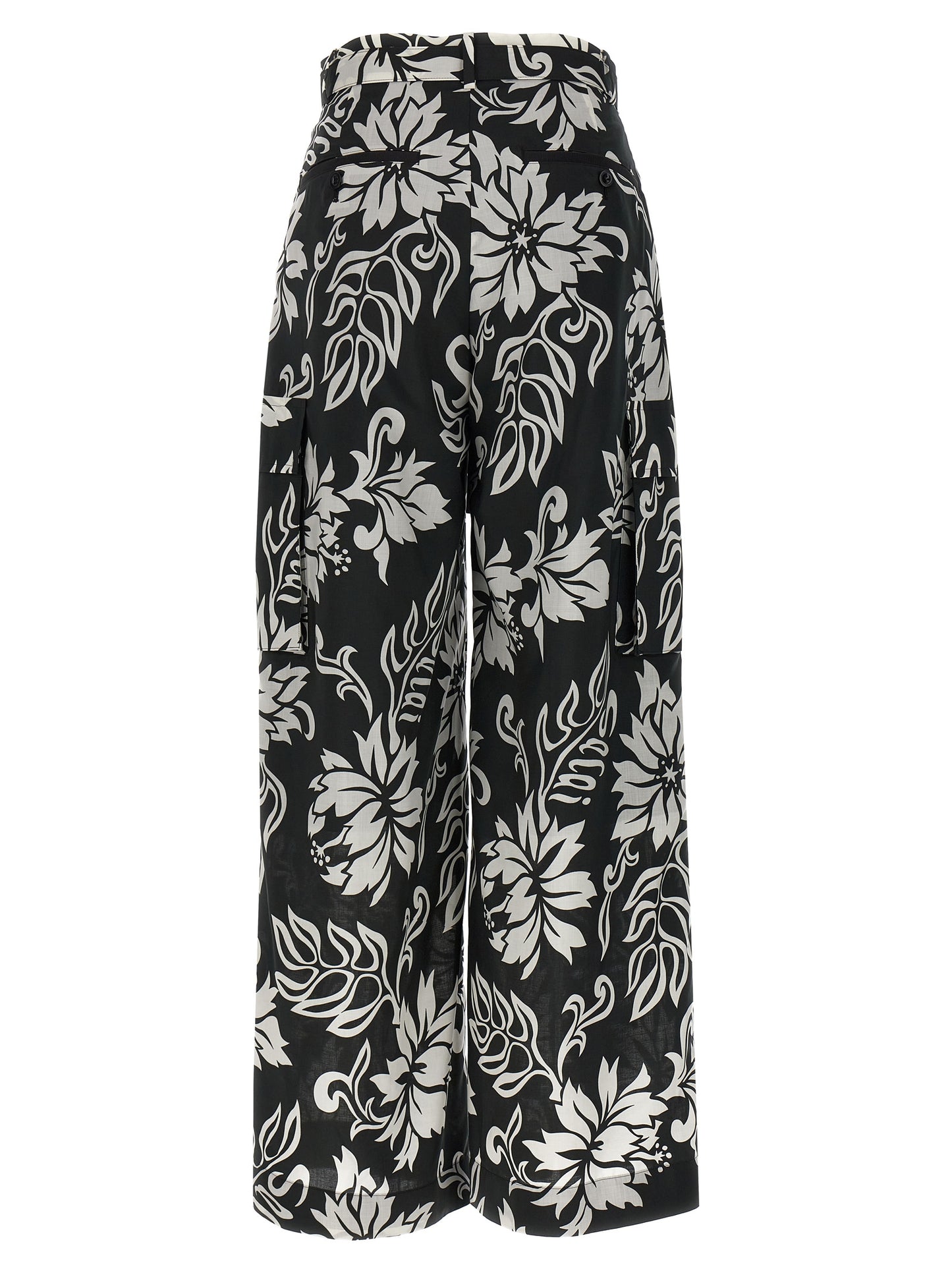 Floral print trousers Pants