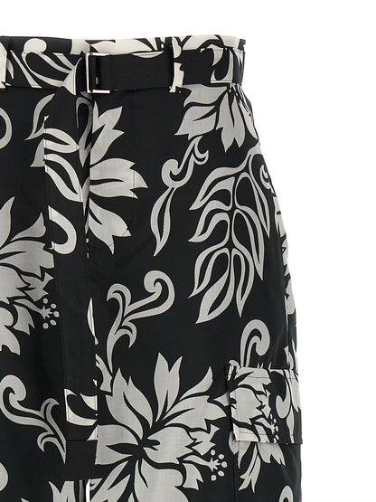 Floral print trousers Pants